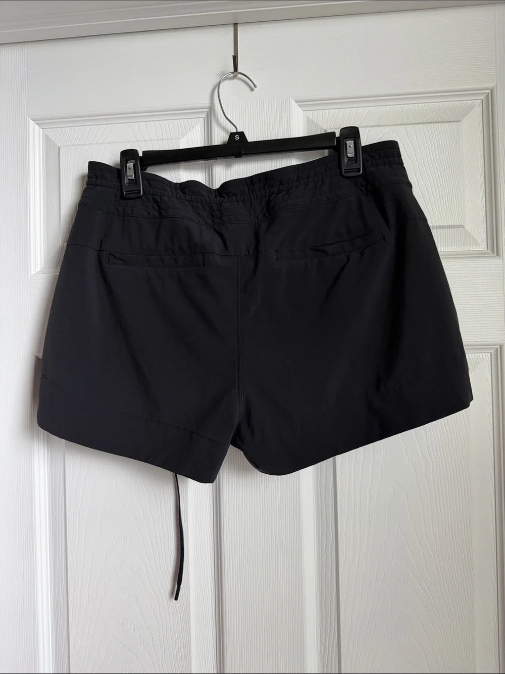 Athleta Black Performance Drawstring Shorts - Picture 3 of 3